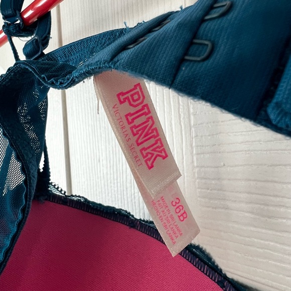 PINK convertible bra size 36B in aqua - Picture 4 of 5